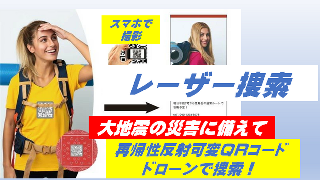 再帰性反射可変QRコードの「レーザー捜索」であなたとペットの命を守る！Makuakeのクラウドファンディングが最週（10月30日まで）チャンス！