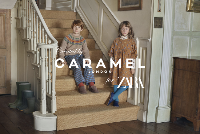 Caramel × ZARA コラボレーション第2弾を発表 - アート性と個性が宿る、子どもたちの日常に寄り添うワードローブ