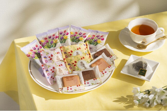 コロンバン『Dear My Tea Time』、ルピシアと共同企画した「オリジナルティー」入りの限定ギフトセットを11月1日より販売