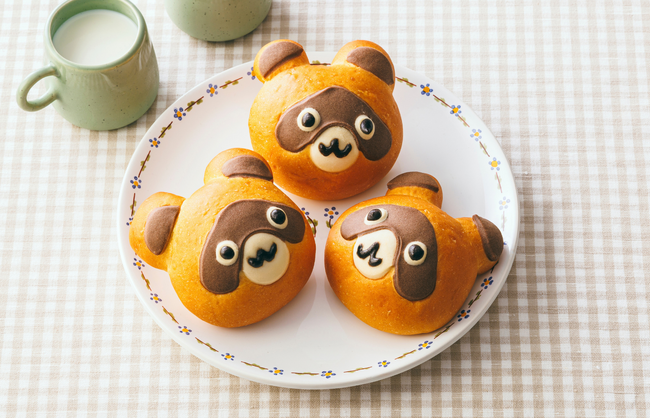 【木村屋總本店】＜新商品＞11月1日から、つぶらな瞳がかわいらしい動物パン「たぬきくん」を発売！