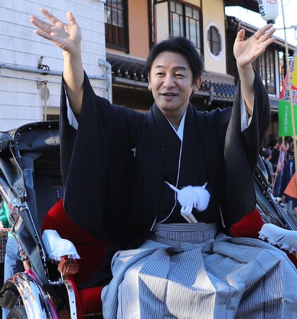 城下町・出石が華やぐ秋の一大行事「第54回出石お城まつり」　　　永楽館歌舞伎「お練(ね)り」を同日開催