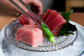 まぐろの刺身3種盛り合わせ まぐろの刺身3種盛り合わせ