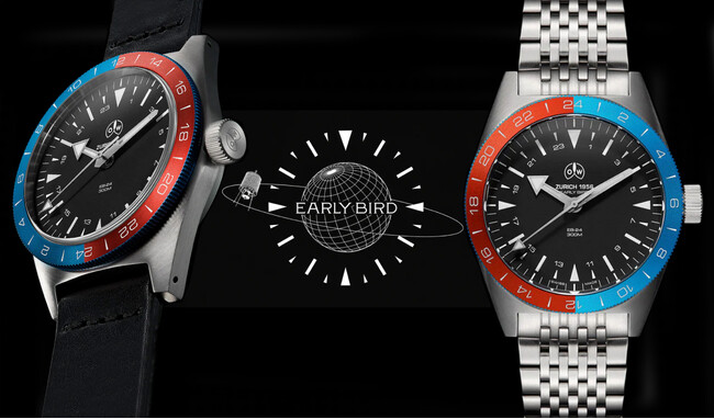 オレッヒ&ワイス 伝説の「Early Bird」を現代的に復刻。24時間表示の自動巻ウォッチ「Early Bird EB-24」を発表。石岡商会より2026年10月下旬から販売開始です。